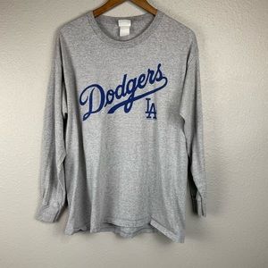 LA Dodgers Long Sleeve Cotton Shirt